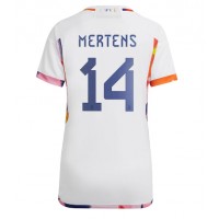 Dámy Fotbalový dres Belgie Dries Mertens #14 MS 2022 Venkovní Krátký Rukáv